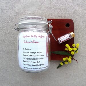 Squirrel Gully Saffron Cultured Butter kit