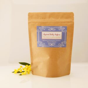 Squirrel Gully Saltbush and Rosemary Caramel Popcorn Bombs